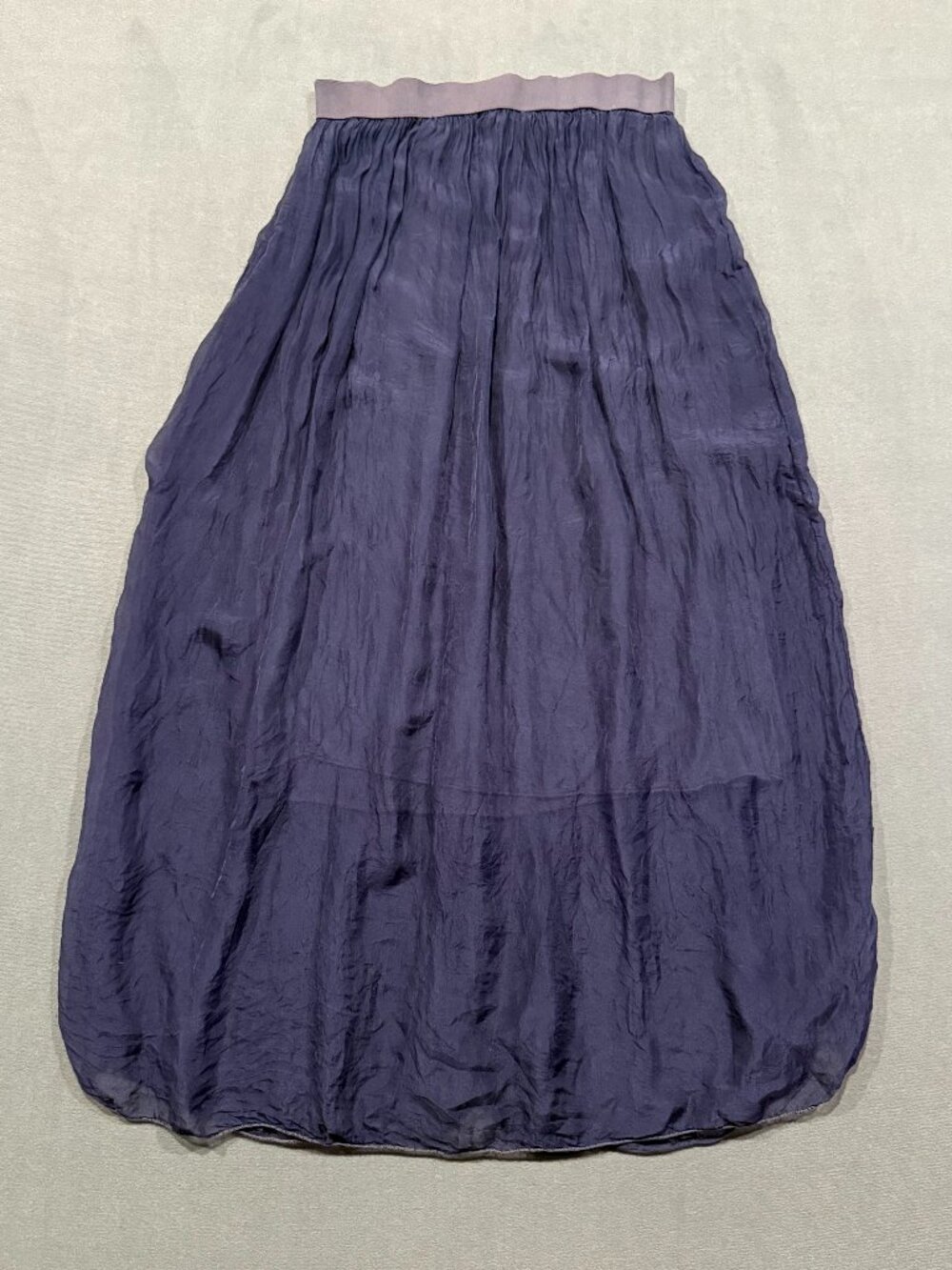 Baci Made in Italy Fairy Feminine Navy Maxi Skirt Size Medium